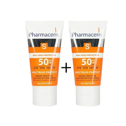 Pharmaceris S Broad Spectrum Protection SPF +50 Cream Offers 1+1