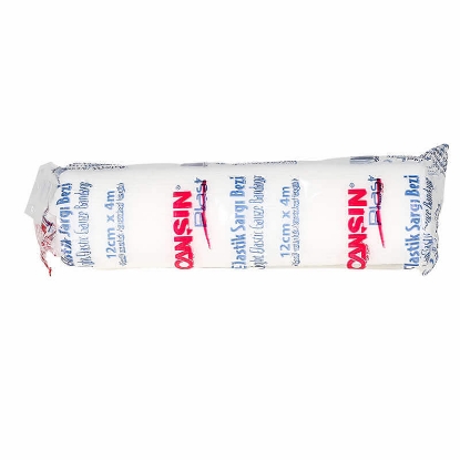 Cansin Plast Light Elastic Gauze Bandage 12cm X 4m 