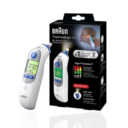 Braun Thermoscan 7+ Ear Thermometer IRT6525