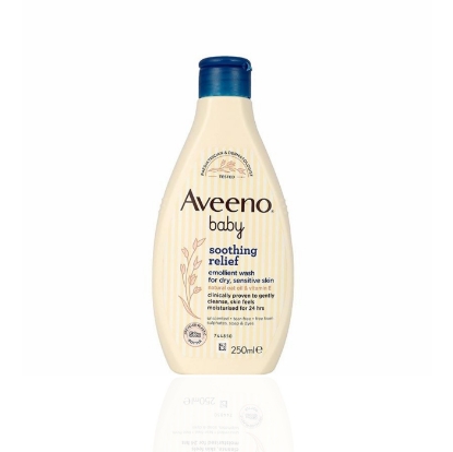 Aveeno Baby Soothing Relief Emollient Wash 250 ml