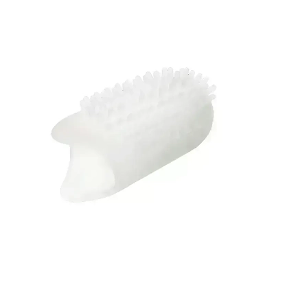 Melo Iko Natural Whitening White Finger Toothbrush Medium 1 Pc 