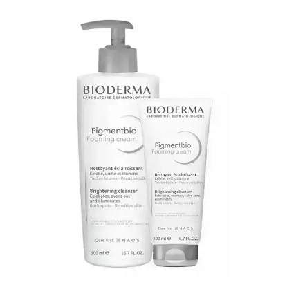 Bioderma Pigmentbio Foaming Cream Package (500ml + 200ml Free)