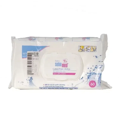 Sebamed Baby Cleansing Wipes With 99% Water 60 Pcs