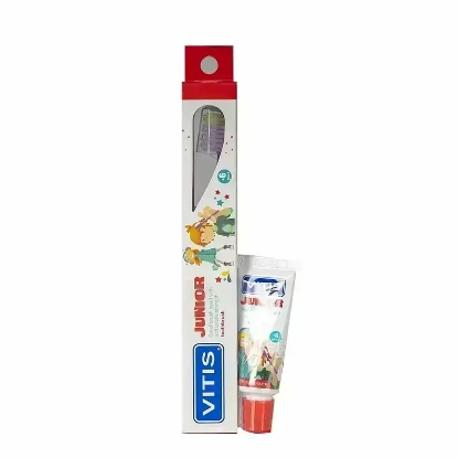 Vitis Junior Toothbrush + Dental Gel 15 ml 33043