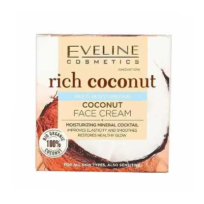 Eveline Rich Coconut Multi-Moisturizing Face Cream 50 ml