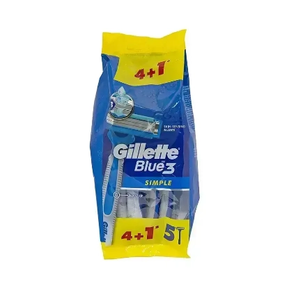 Gillette Blue 3 Simple 4+1 Disposable Razors Bag 3476823 