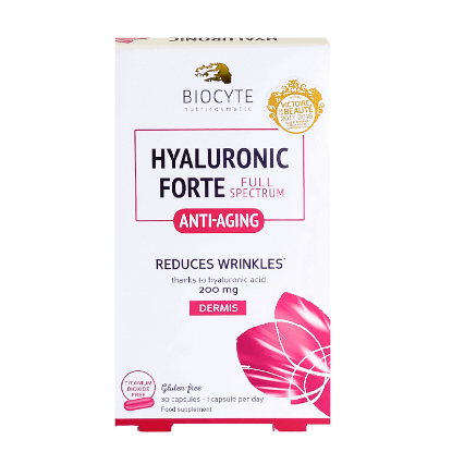 Biocyte Hyaluronic Forte 200 mg Caps 30'S Anti-aging