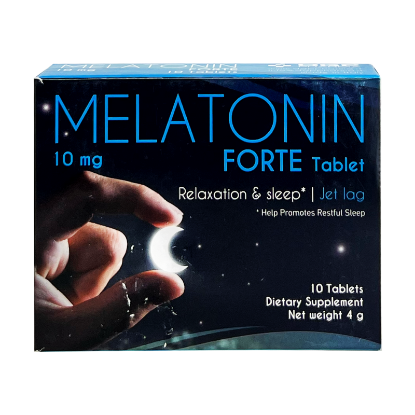 Melatonin Forte Relaxation & Sleep Tabs 10 mg 10'S