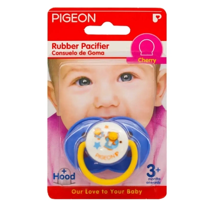 Pigeon Rubber Pacifier +3 Months Rg-2 N854 