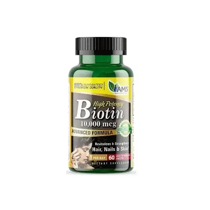 AMS Biotin 10,000 Mcg Tabs 60'S For Biotin deficiency
