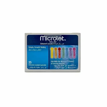 Ascensia Contour Microlet Lancets 25 Pcs 
