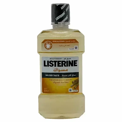 Listerine Miswak Zero Alcohol Mouthwash 500 ml