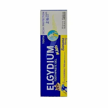 Elgydium Kids 2-6 Years Toothpaste Banana Flavour 50 ml