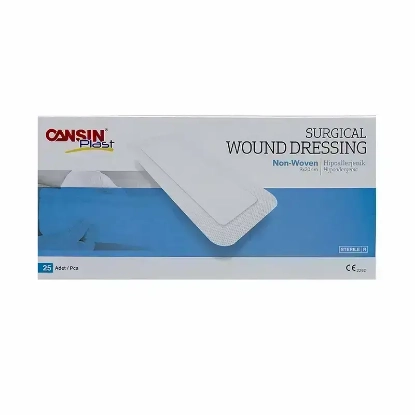 Cansin Plast Non-Woven Surgical Wound Dressing 9x20 cm 25 Pcs