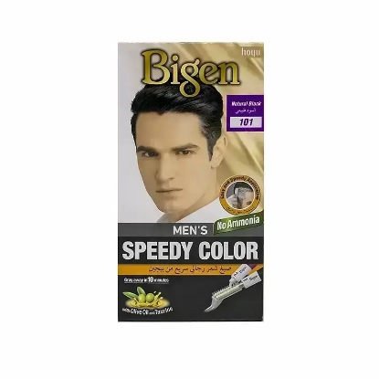 Bigen Men's Speedy Color Natural Black 101