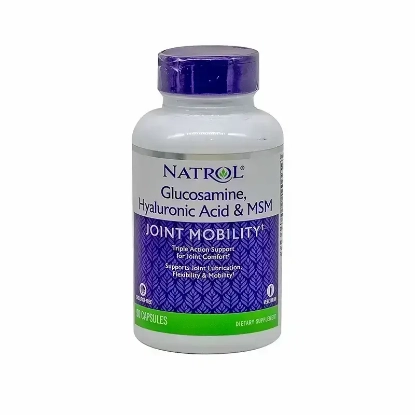 Natrol Glucosamine, Hyaluronic Acid & MSM 90 Caps 