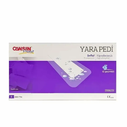 Cansin Plast Surgical Wound Dressing 9x20 cm 5 Pcs