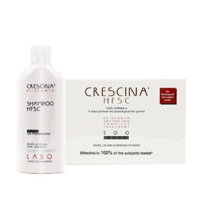 Crescina HFSC 100% 500 Woman TC 10+10 + Shampoo