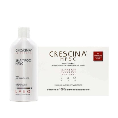 Crescina HFSC 100% 200 Man TC 10+10 + Shampoo