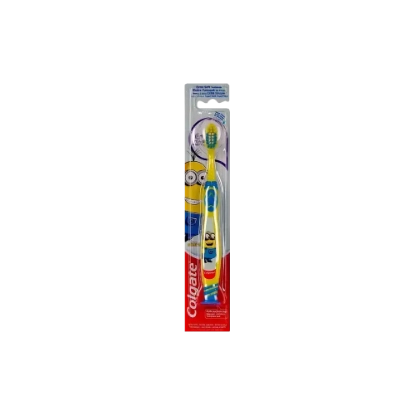 كولجيت فرشاة أسنان للأطفال فائقة النعومة على شكل منيونز 1 قطعة