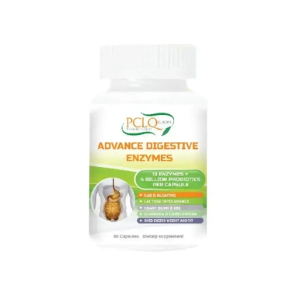 PCLQ Advance Digestive Enzymes 80 Caps 