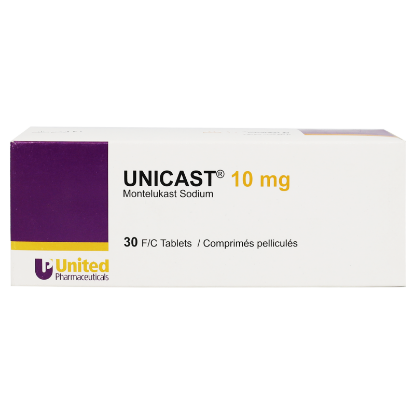 Unicast 10 mg Tabs 30'S