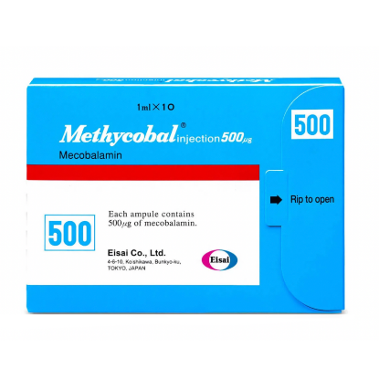 Methycobal 500 mcg Injection Ampoules 10*1 mL
