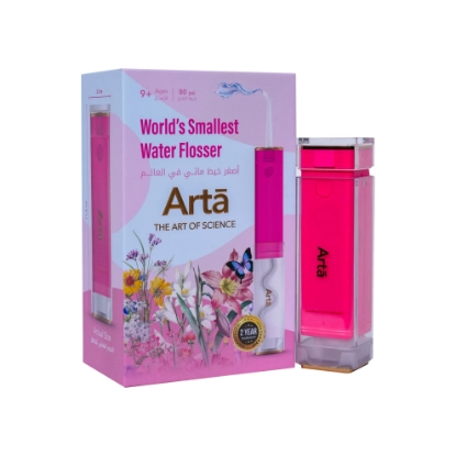 Arta Mini Water Flosser For Ages +9 - Fuchsia 