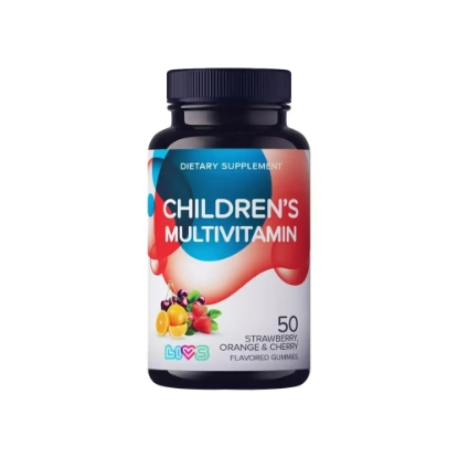 Livs Children's Multivitamin with Mixed Flavor 50 Gummies 