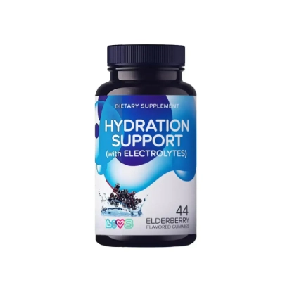 Livs Hydration Support with Elderberry Flavor 44 Gummies 
