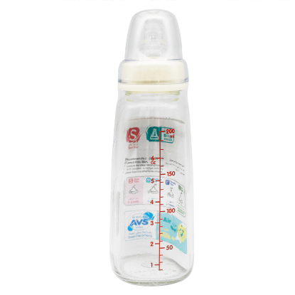 Pigeon Feed Bottle Glass 0-3 Months 200 mL 