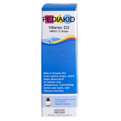 Pediakid Vitamin D3 Drops 20ml