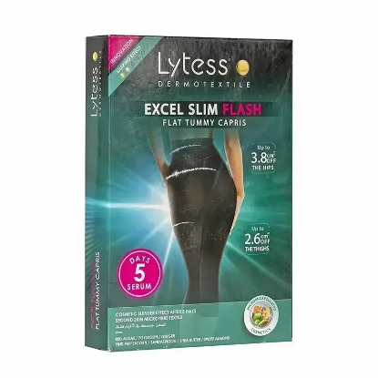 Lytess Flash Flat Tummy Capris Black L/XL 2424260 