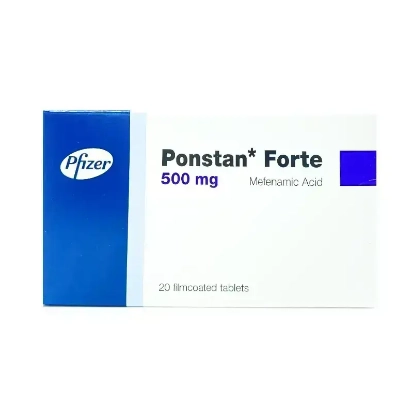 Ponstan Forte 500mg 20 Tablets