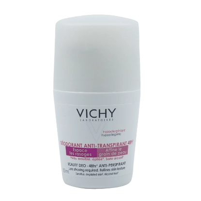 Vichy 48H Beauty Deo Roll Anti-Trans 50 ml (Pink) to get rid of perspirant