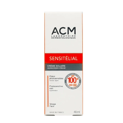 ACM Sensitelial Sunscreen SPF 100 Cream 40 mL Maximum sun protection