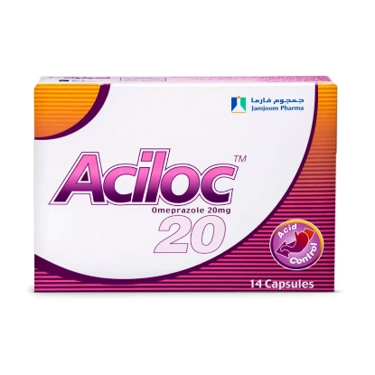 Aciloc 20 mg Caps 14'S to treat stomach ulcers