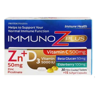 Daily Vit Immuno Z Plus Tab 30'S + 15'S Caps