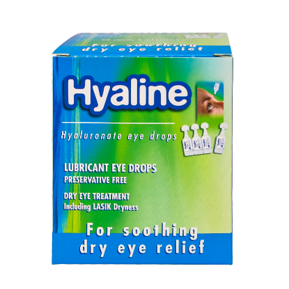 Hyaline Eye Drop 28 s Sterile 2 Ml Vials 