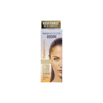 ISDIN Fotoprotector Fusion Water SPF 50+| Ultralight daily sunscreen |